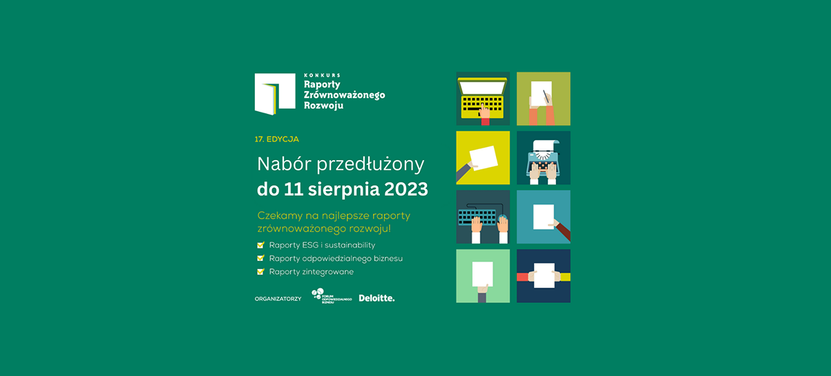Konkurs “Raporty Zrównoważonego Rozwoju”